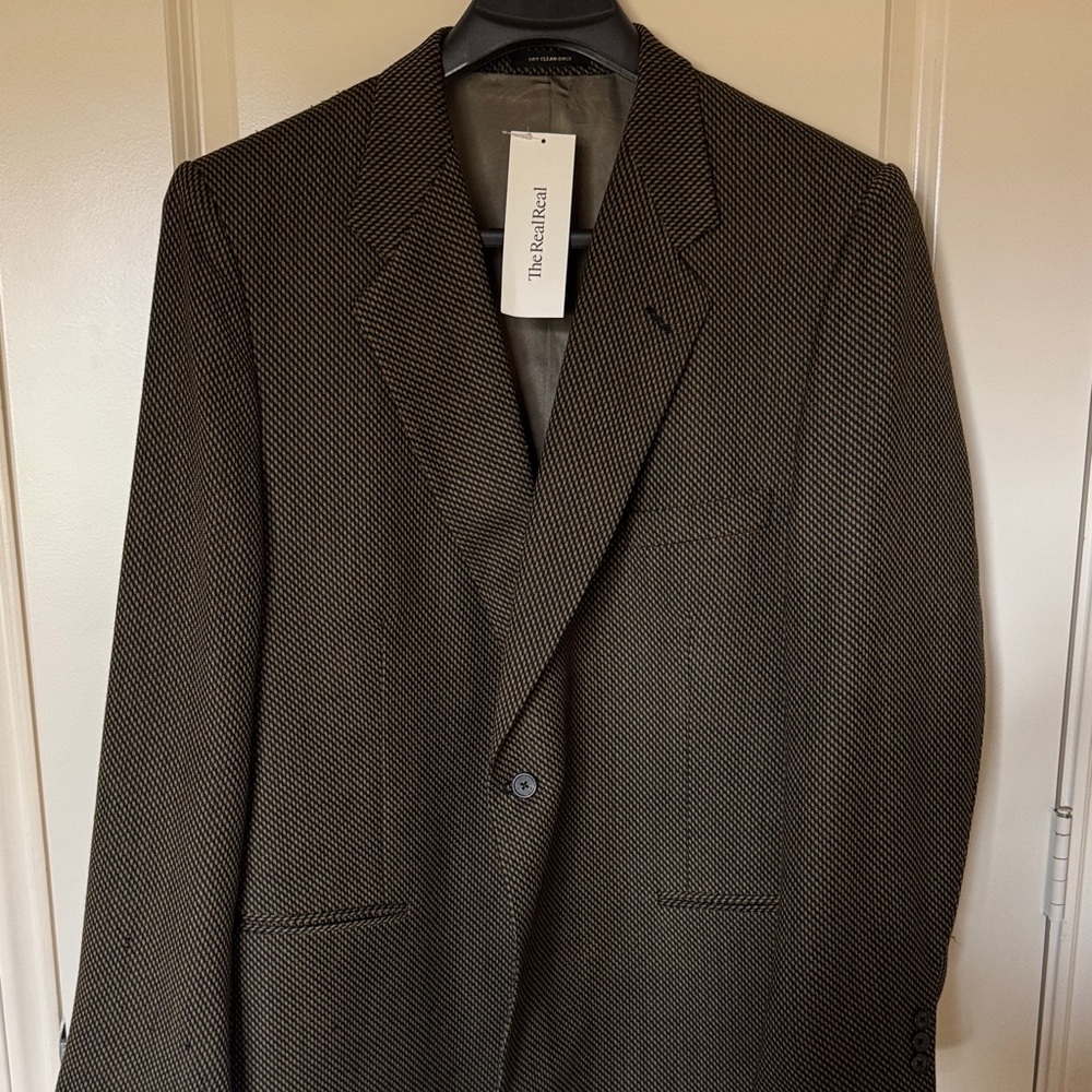 Givenchy Men's Brown Textured Sport Coat